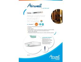 UI Clim Airwell FWDE 18 pour cave à vin - Unité intérieure